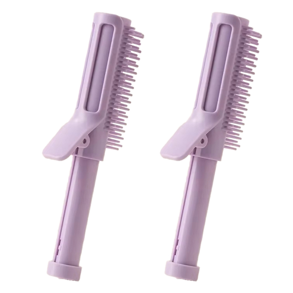 Sin Marca Unisex Hair Root Clips For Styling - Retractable 2-In-1 Curling Comb,