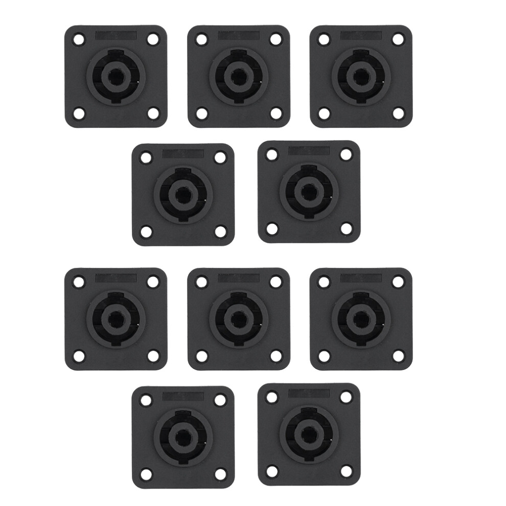 Photos - Other Electrical Equipment 10PCS 4Pin Connector Female Jack Socket NL4 Power Jack