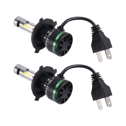 1Pair H4 Car LED Headlight LED Light 2