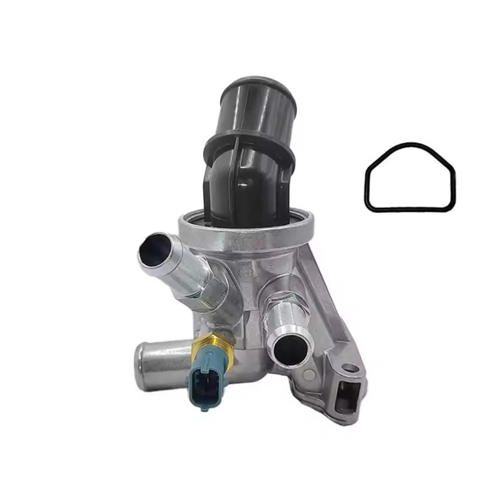 For Engine Cooling Thermostat Housing Cover Assembly Suit Black/Silver 4851660370097