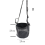 Justerbar elastisk höfoderpåse för hästar - -24x25cm 2