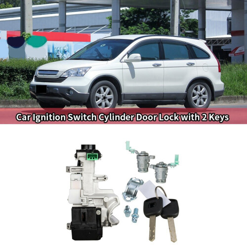 Car Door Lock Ignition Switch with Keys Complete Set for 1