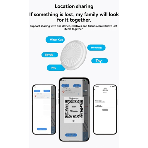 GPS Tracker Bluetooth, Έξυπνο, Μαύρο 1