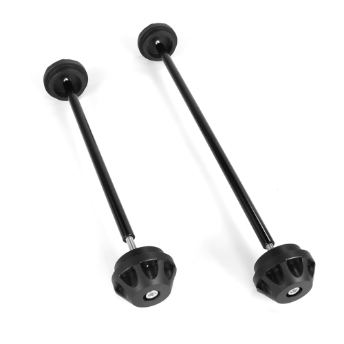 Front Rear Axle Fork Crash Slider Axle Wheel Protector for 2