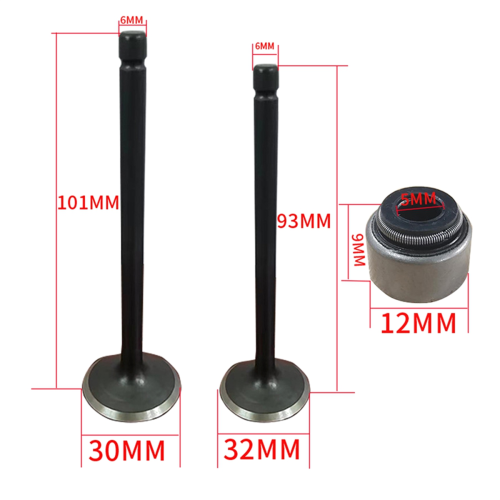 Motorrad-Auslassventile Einlass-Ansaugschaft-Kit für 660 YFM660 1
