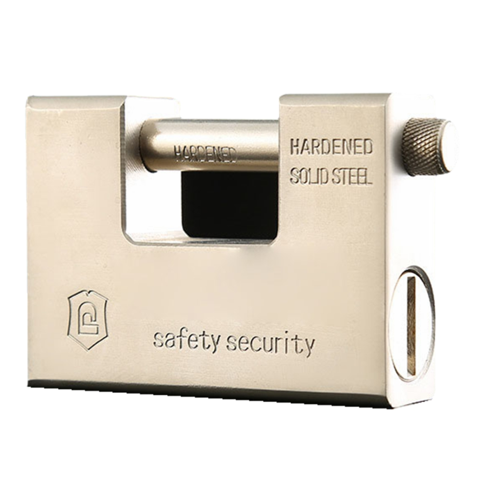 Armoured Padlock Security Lock Container Warehouse 4 Keys 94Mm 4853673883847