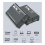 Fiberforlenger Videosender Mottaker EU-plugg 3