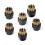 6 Pcs Small Brass Brushes for Steam Cleaners Accessories 1