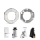 2 Grinder Burrs Grinder Disc 40MM Cutter Disc for Bean 6