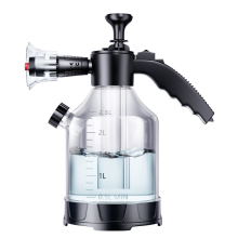 Hand Pump Foam Sprayer with 2 Nozzle Pneumatic Foam Cannon Car Wash