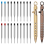 2Pack Bolt Action Pen Set, Hexagonal Solid Brass Pocket Pen B 1
