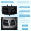 Car Accessories Rear Air Conditioning Vent for 9 5