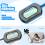 10X Rectangle Magnifying Glass with Light and Stand, 5 Color Modes 5