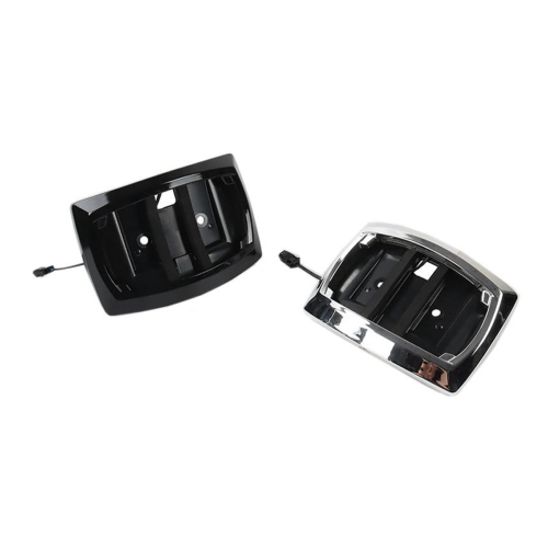 Cornice per targa per moto a LED per modelli 2009-2023, nera 2