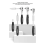 Bicycle Mini Ratchet Wrench Set Multi Functional Repair Kit 4