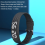 Smart Bracelet LED Digital Smart Clock Smart Band Black 4
