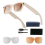 800W Pixel Intelligent Glasses Bluetooth HD Video 1