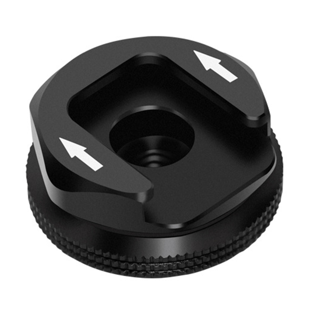 Dslr 1/4Inch Tripod Mount Screw Mic To Flash Adapter Black 4714203229293