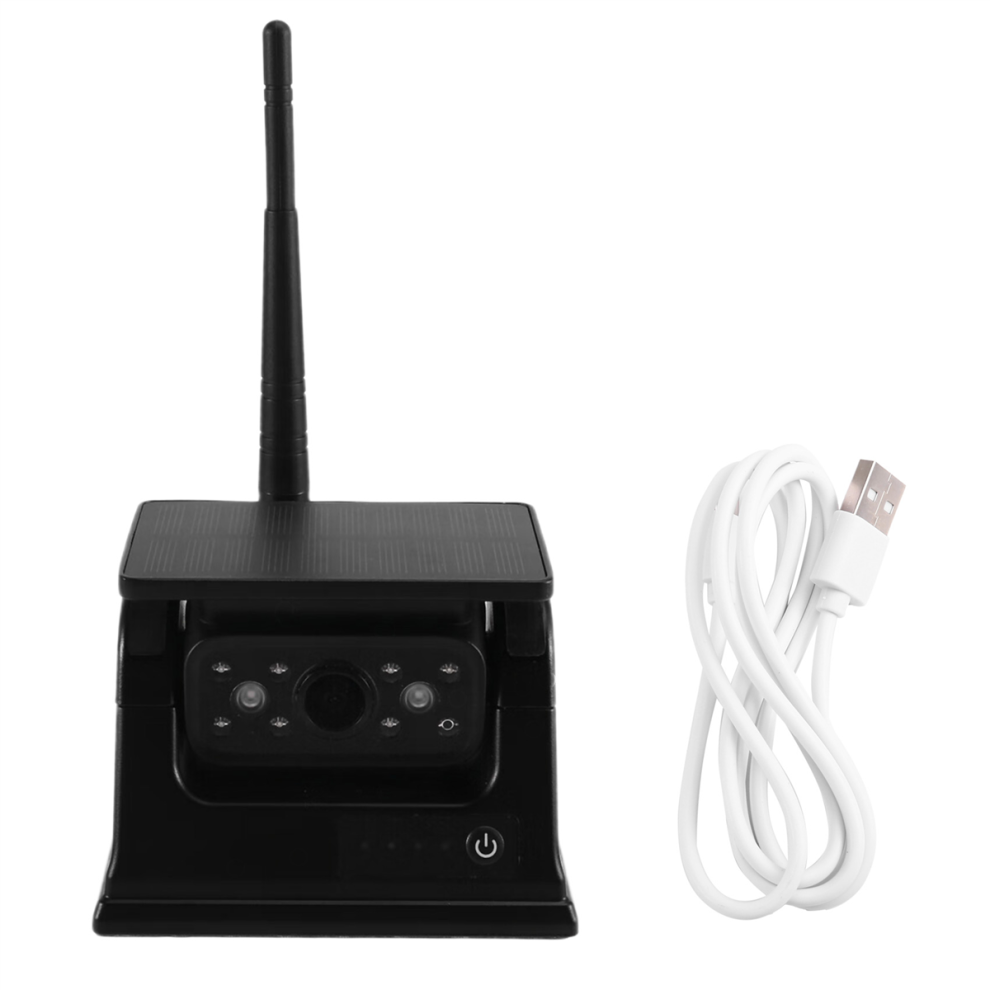Wireless Wifi Solar Backup Camera For Bus Van Truck Rv 4714203236901