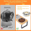 Elevated Cat Bowls
15 Tilted Raised Pet Dishes 6