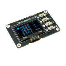 0,96 Zoll OLED-Display 12864 Modul IIC SSD1315 Blau