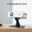 Universal Projector Bracket Screw Desk Ceiling Wall Mount Silver 5