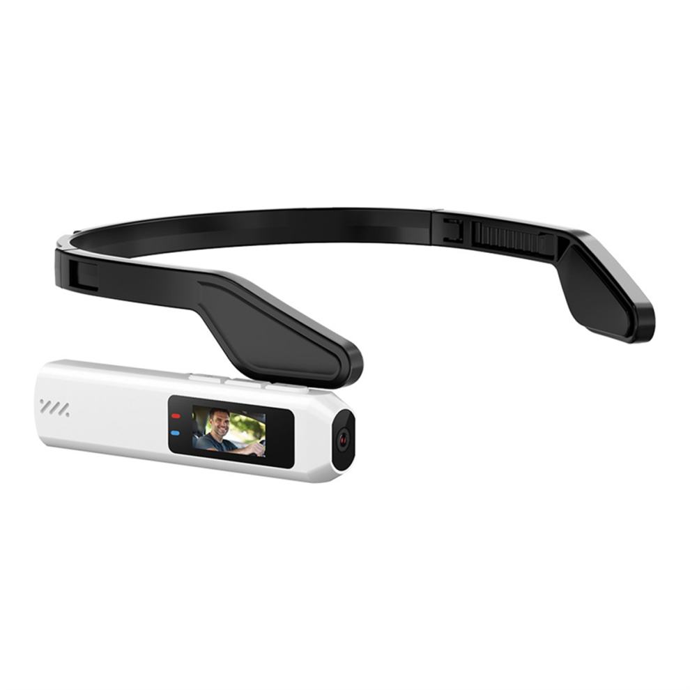 S111 2.7K Wi-Fi Hd Body Camera Head Wearable Vlogging White 4714203244111