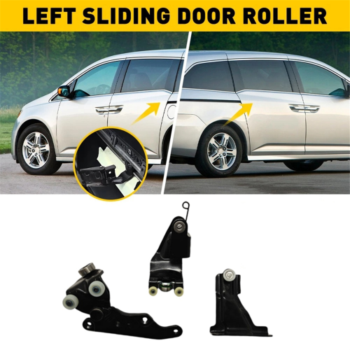 3pcs/Set Sliding Door Roller Center Lower Upper Kit for L 1