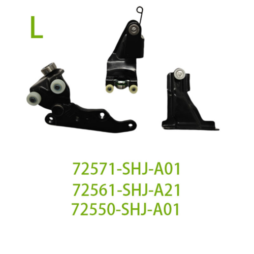3pcs/Set Sliding Door Roller Center Lower Upper Kit for L 2