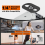 Projector Stand Desk Wall Ceiling Mount Thread 360 Rotation Black 6