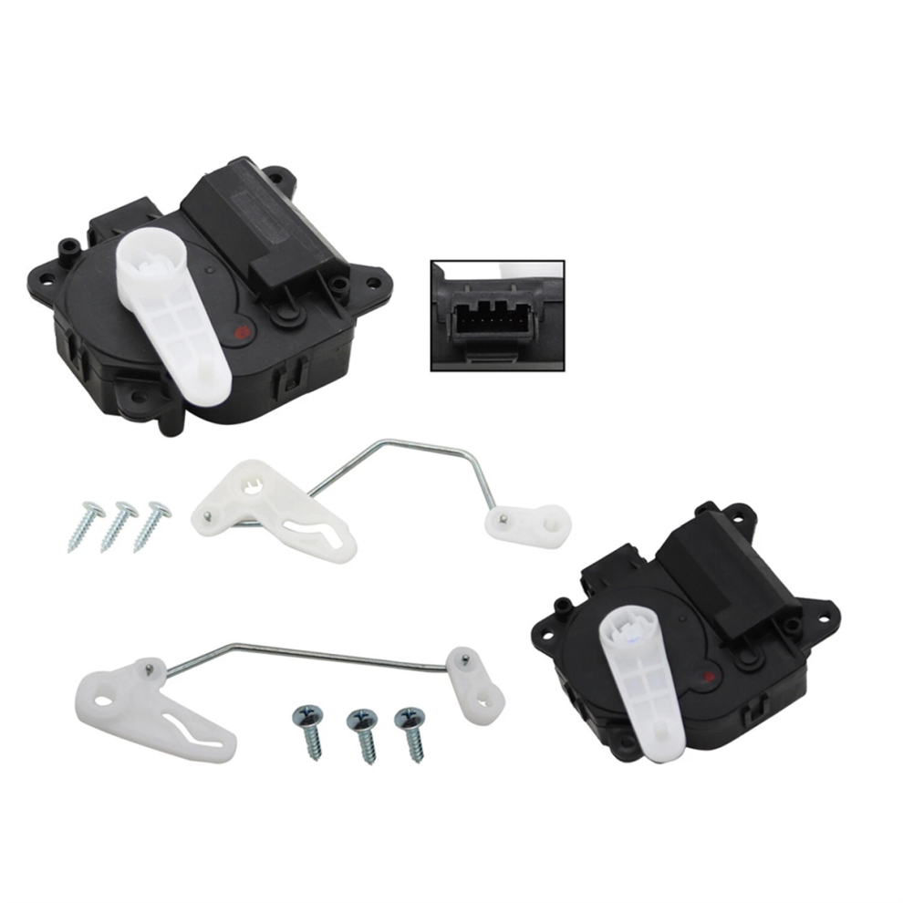 2Pcs Car Heater Blend Door Actuator 7T4z19e616b 7T4z19e616c 4714203250976