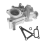 1300A140 Water Pump for L200 Triton V KL1T KL2T 2