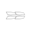 Carbon Fiber Inner Door Handle Frame Cover Trim 1