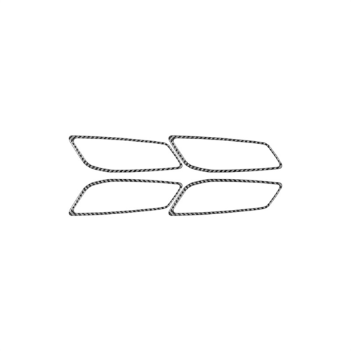 Carbon Fiber Inner Door Handle Frame Cover Trim