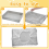 50 Pcs Disposable Cage Liners, Clear Plastic Rabbits Cage Liner Bag 7
