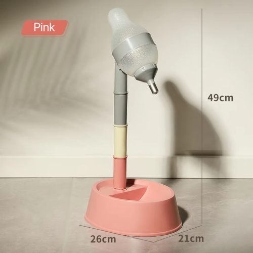 Pet Height-adjustable Water Dispenser Dog Drinking 1