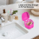 2 Pack Denture Bath Case Cup Retainer Cleaner Holder Case A 4