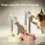 Pet Height-adjustable Water Dispenser Dog Drinking 4