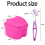 2 Pack Denture Bath Case Cup Retainer Cleaner Holder Case A 3