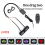 LED Devil Eye Light Dynamic Motorcycle Mirror Eye Light B 3