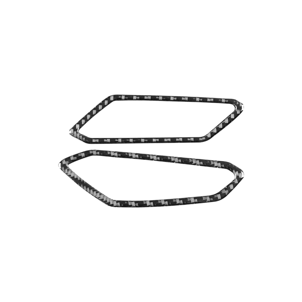 Carbon Fiber Dashboard Side Air Outlet Vent Cover Trim 4714203210888