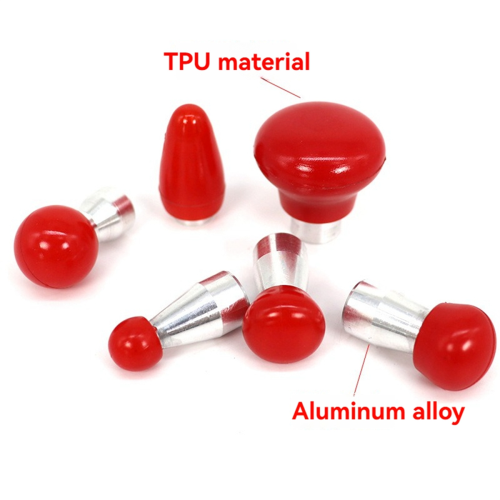 6pcs Car Dent Repair Tool Hat Hammer Replacement 1