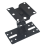 2Pcs Adjustable Speaker Wall Mounts for Surround Sound Indoor Use 2