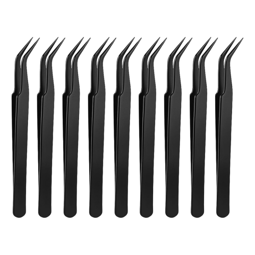 9 pinzas adhesivas de acero inoxidable