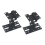 2Pcs Adjustable Speaker Wall Mounts for Surround Sound Indoor Use 1