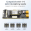 Scheda per Meshtastic MeshSolar 1-4 celle NRF52480+SX1262 6