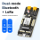 Scheda per Meshtastic MeshSolar 1-4 celle NRF52480+SX1262 7
