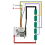 Custodia per batteria al litio BL1820B per 18 V BL1815 BL1830 5