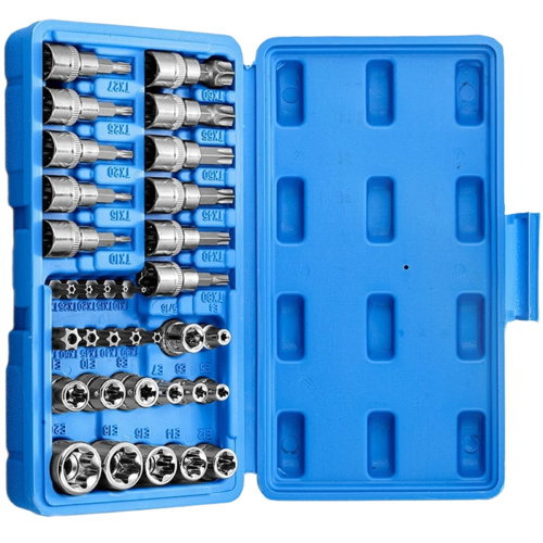 Professional 34pcs Torx Bit Socket 1