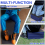 Foldable EVA Car Repair Mat Portable Mechanical Work Mat with Handle 6